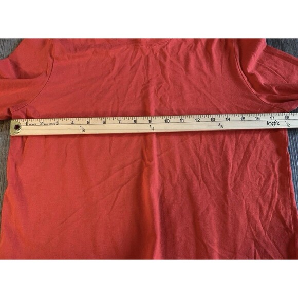 The Range NYC Red Stark Flare Long Bell Sleeve Women’s Top Size Medium - Picture 5 of 8